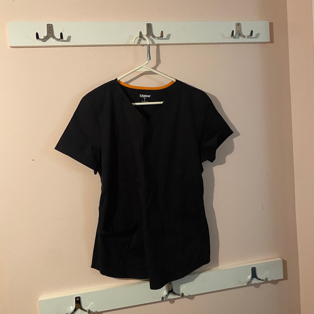 Black Scrub Top